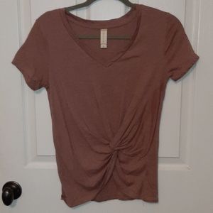 Womens knotted top